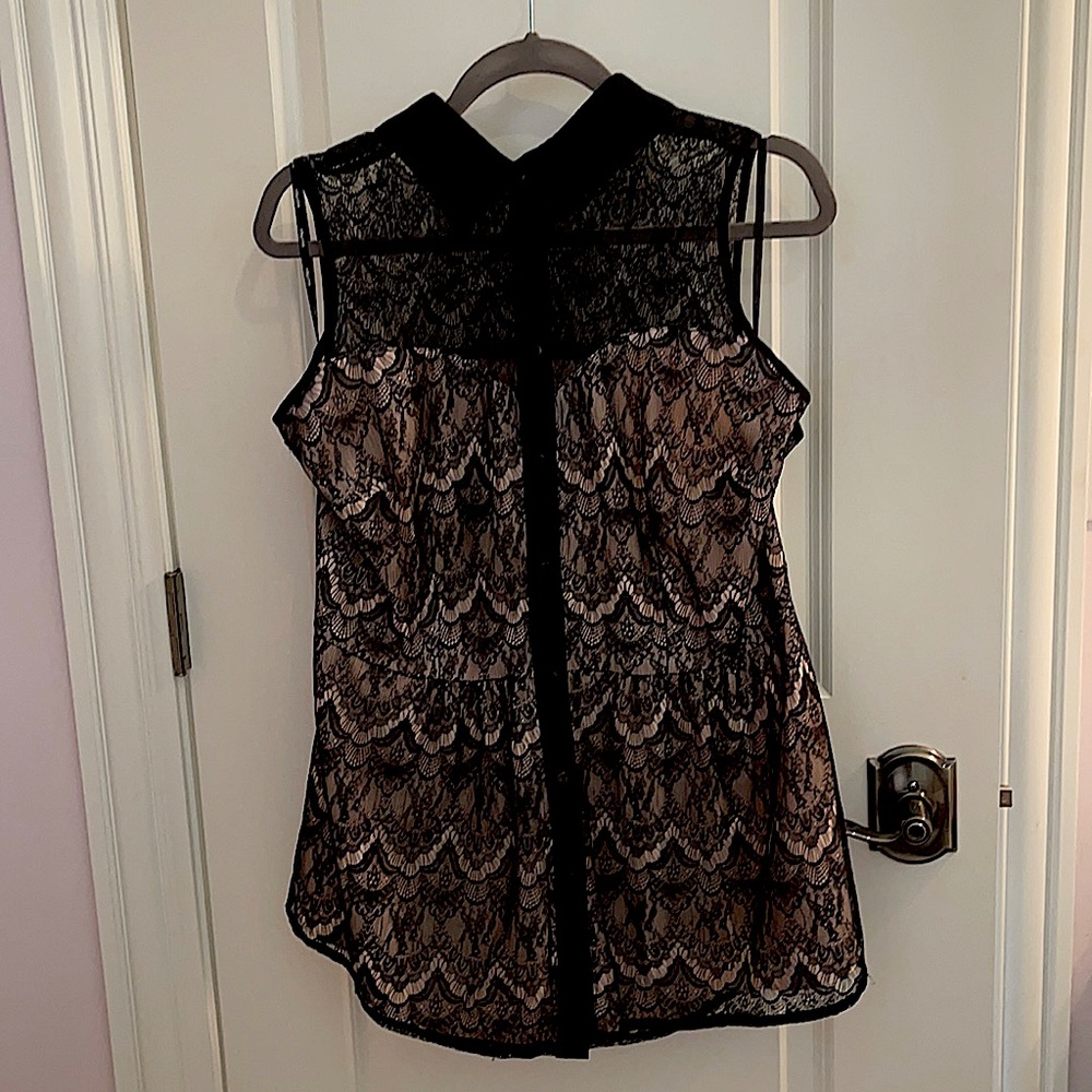 CITY CHIC LACE TOP